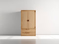 Armoire - Bois - 100 x 55 x 190 cm - Bois clair - Style moderne