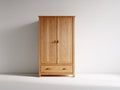 Armoire - Bois - 100 x 55 x 190 cm - Bois clair - Style classique